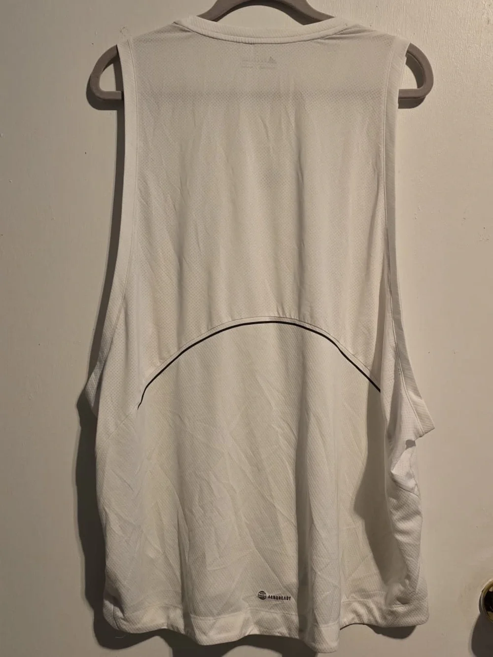 adidas White Men’s Performance Tank Top